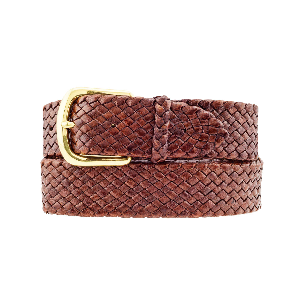 Handcrafted full grain leather belt with buckle 