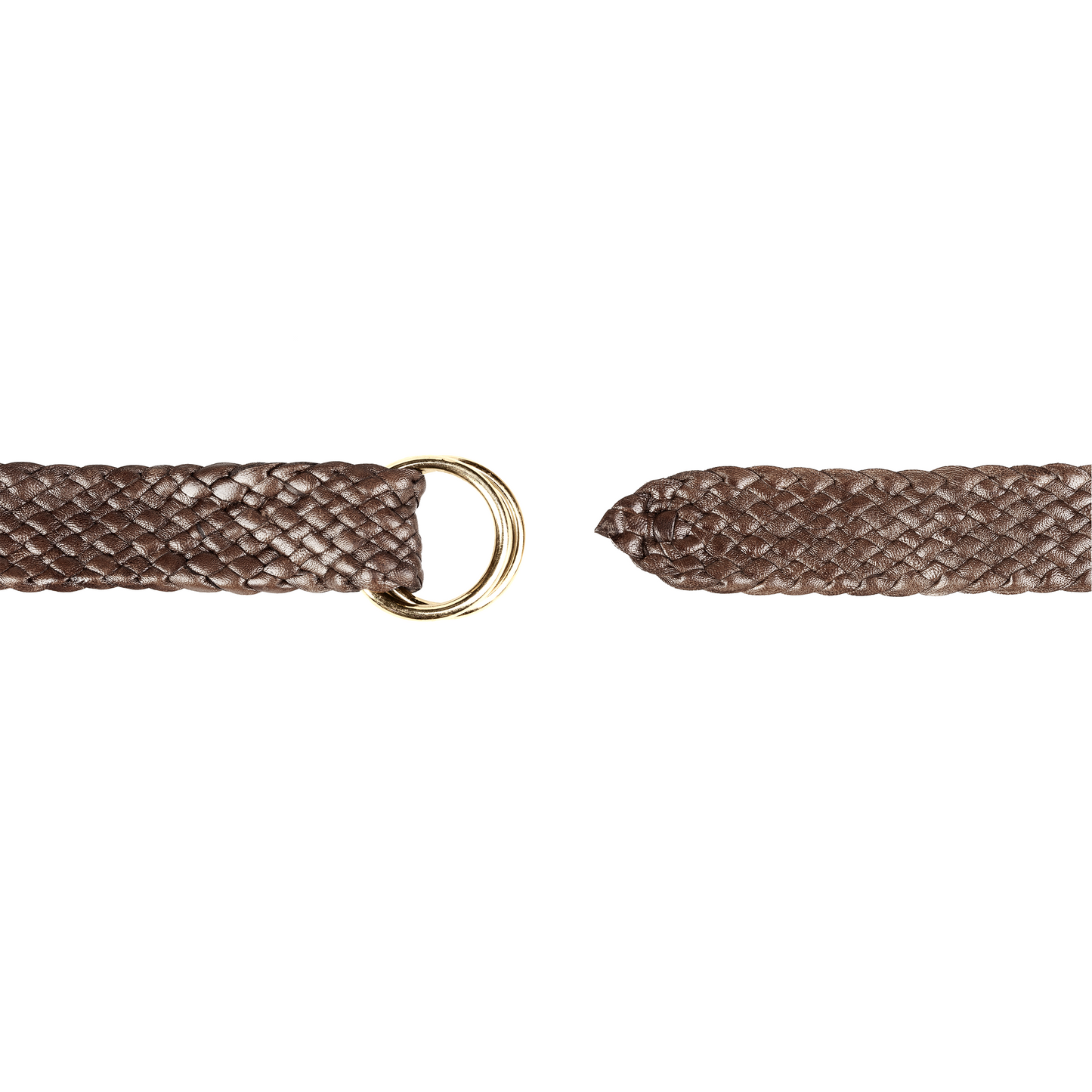 Longreach Kangaroo Plaited Mens Ring Belt (35mm Wide)