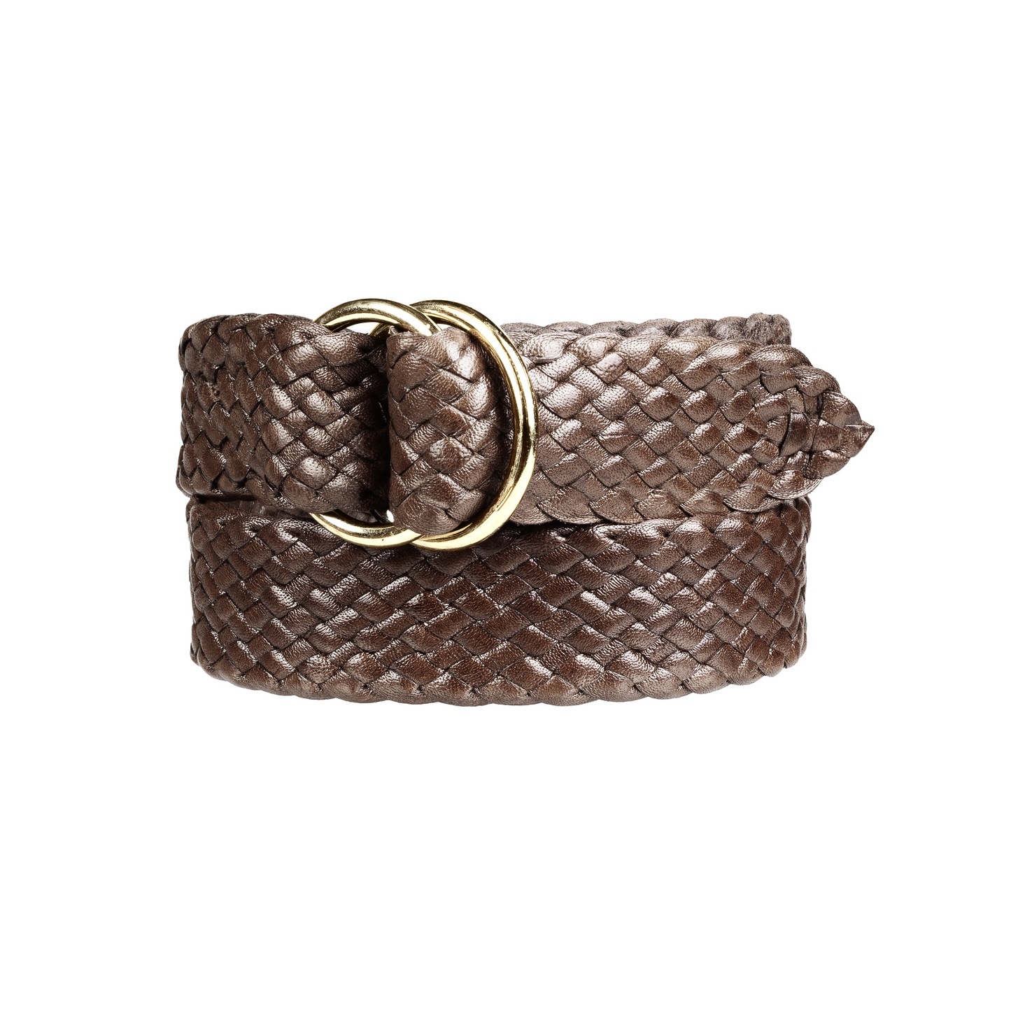 Longreach Kangaroo Plaited Mens Ring Belt (35mm Wide)