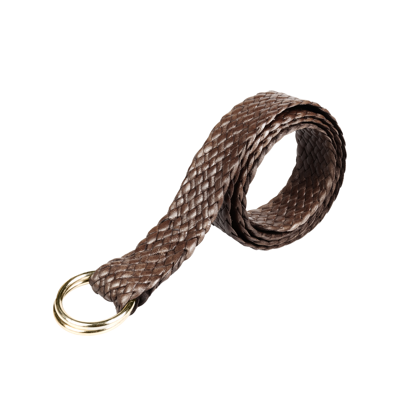 Longreach Kangaroo Plaited Mens Ring Belt (35mm Wide)