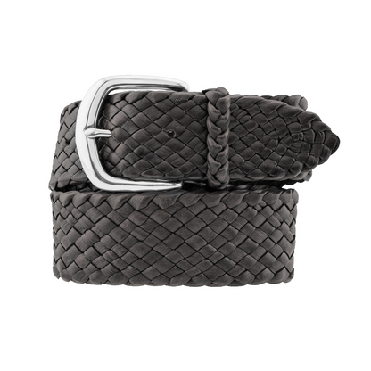 Jumbuck Kangaroo Plaited Belt - 38mm (1 ½") Wide