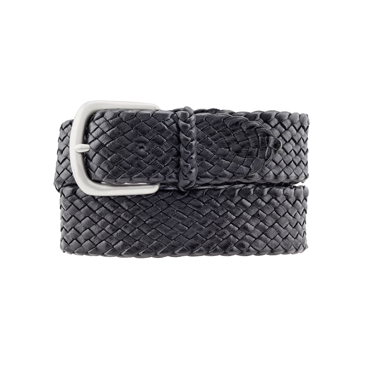 Drover Kangaroo Plaited Mens Buckle Belt (35mm Wide)