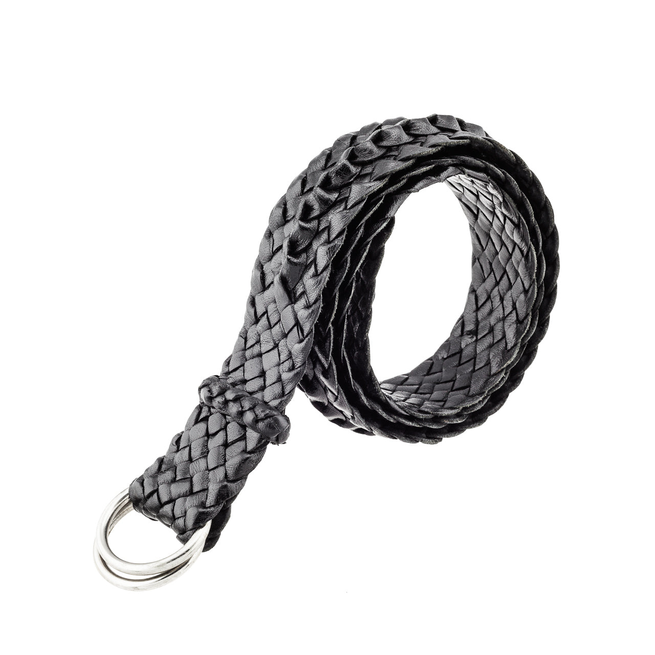 Croc Ridge Kangaroo Plaited Mens Ring Belt (35mm Wide)