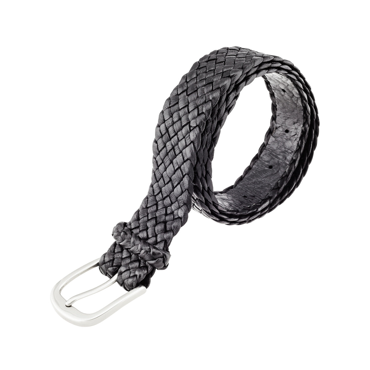 Monash Kangaroo Plaited Mens Buckle Belt (30mm Wide)