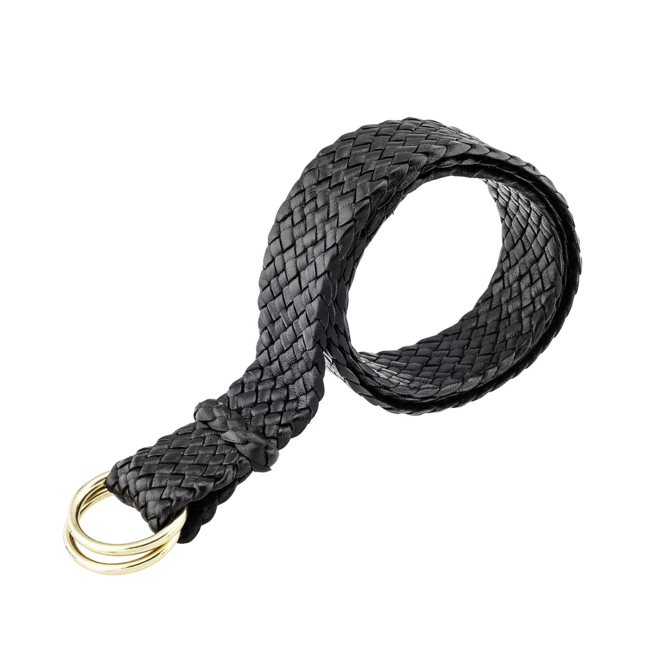 Longreach Kangaroo Plaited Mens Ring Belt (35mm Wide)