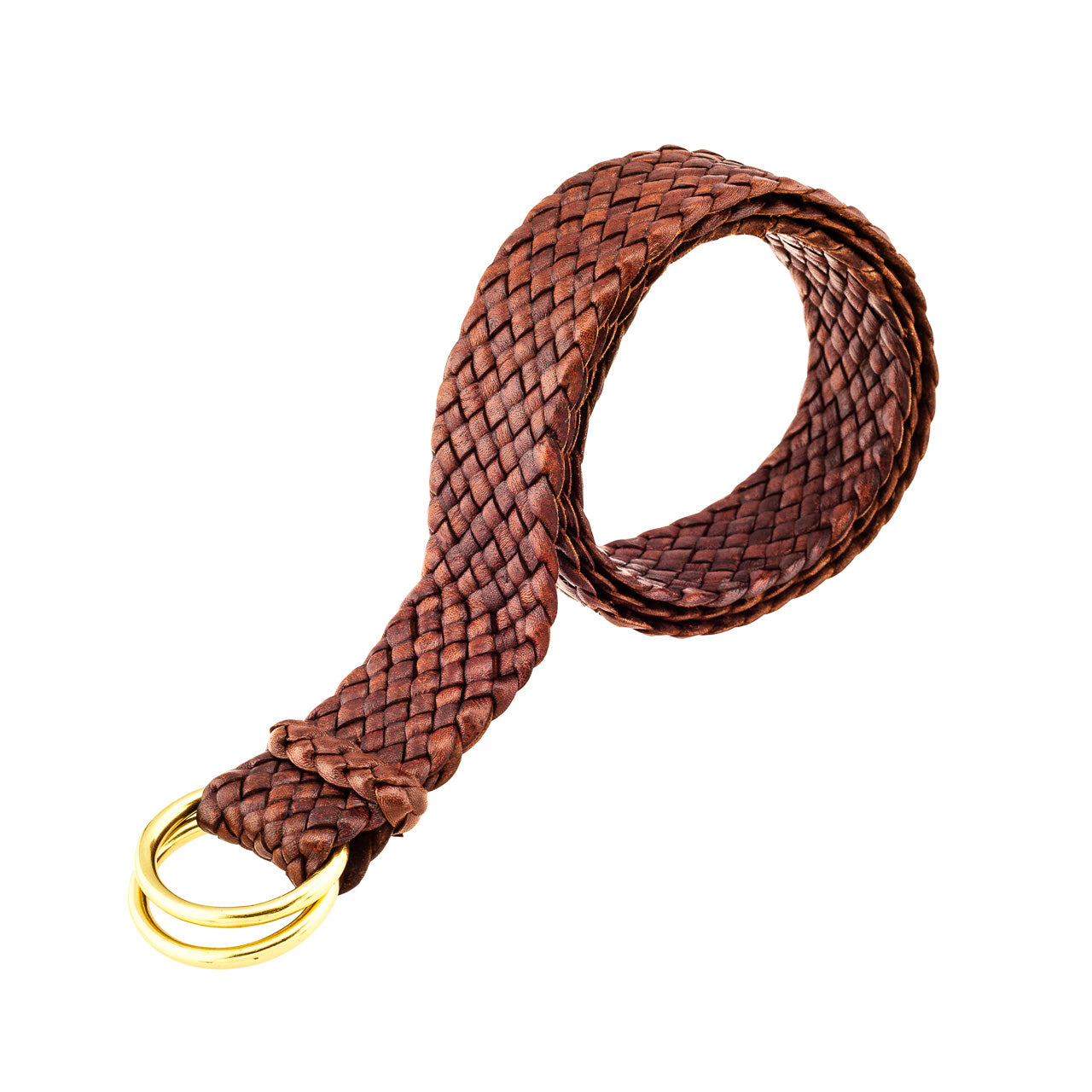 Longreach Kangaroo Plaited Mens Ring Belt (35mm Wide)