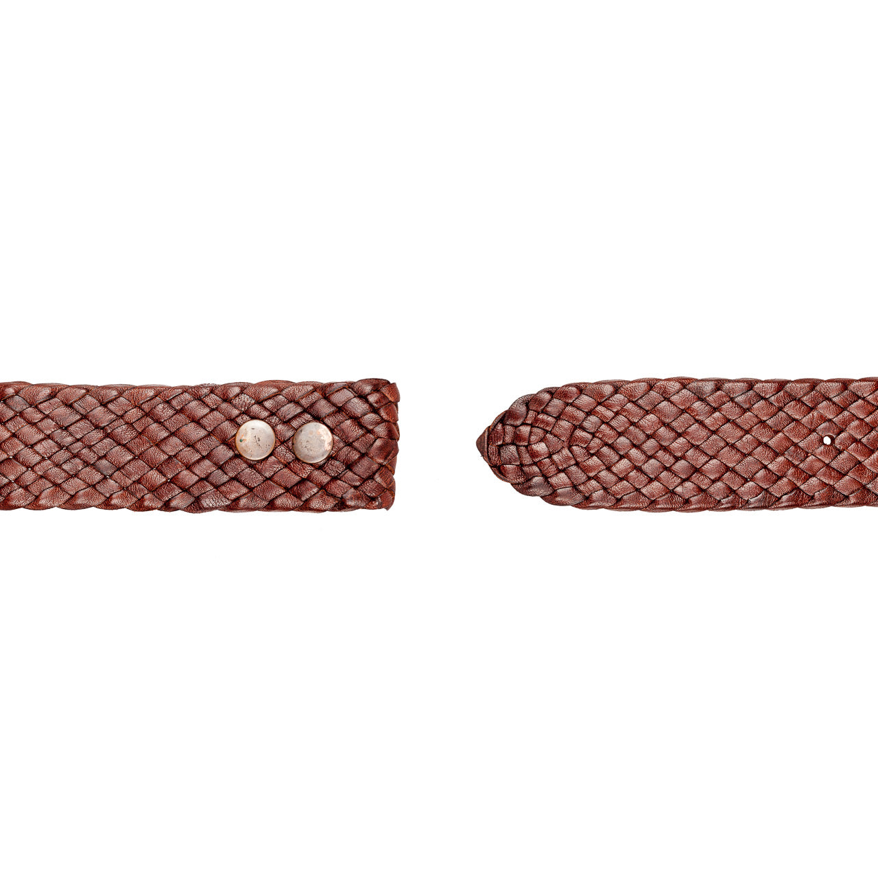 Rodeo Kangaroo Plaited Mens (No Buckle) Belt (38mm Wide)