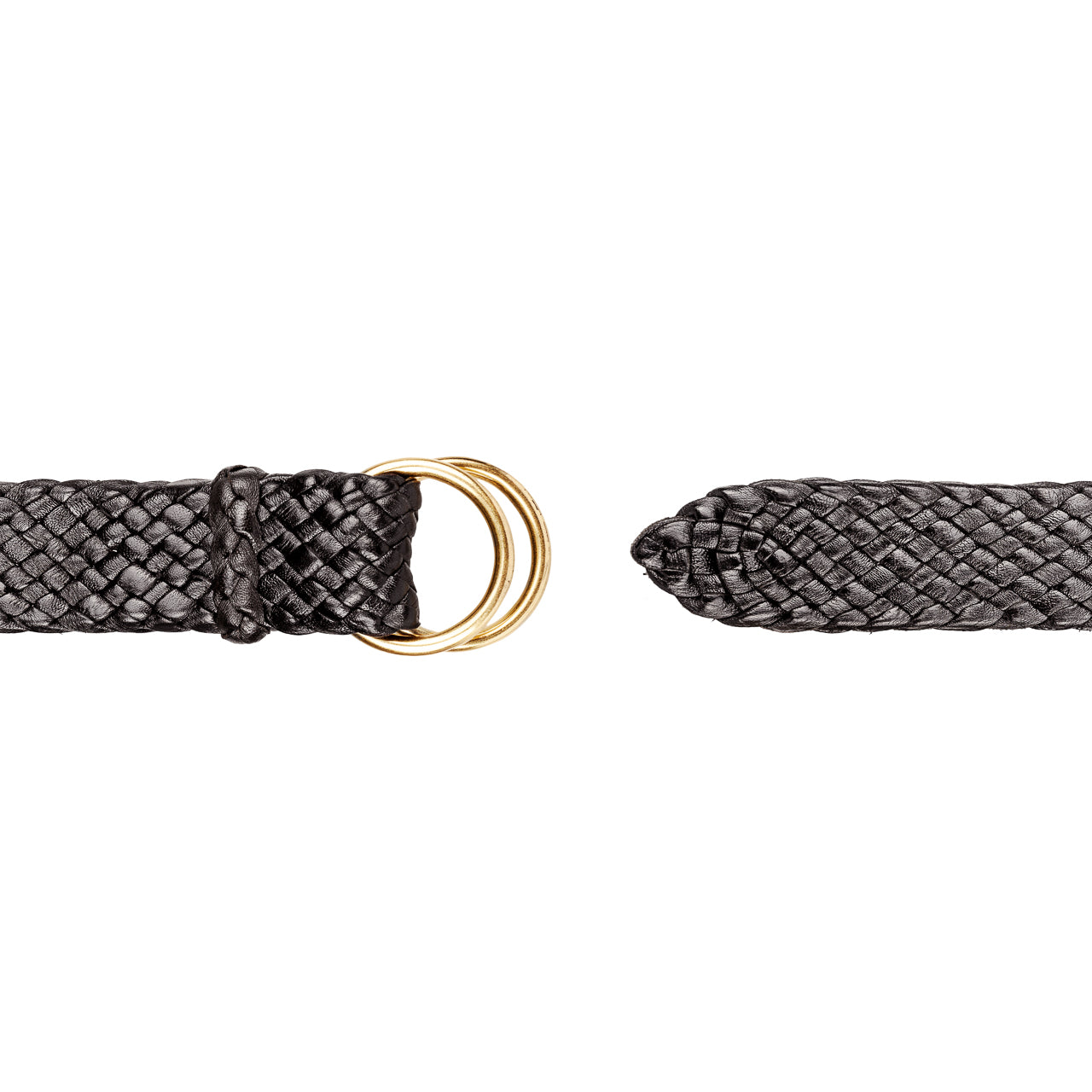 Longreach Kangaroo Plaited Mens Ring Belt (35mm Wide)