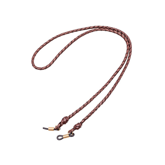 Spectacle Cord - Round Braided Kangaroo Leather