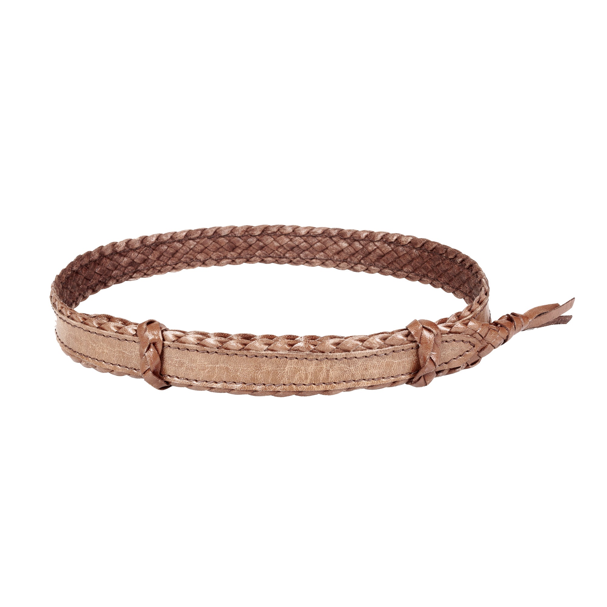 Base Bracelet in outlets Brown, Kangaroo Leather