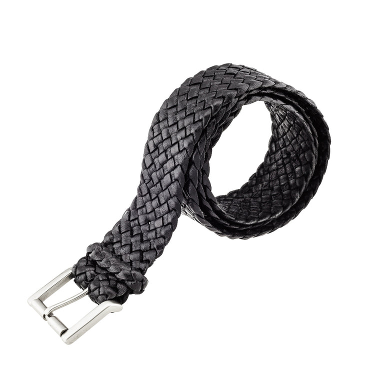 Kangaroo Leather Mens Belt Roll Buckle | Squatter 30mm Wide – Badgery Belts